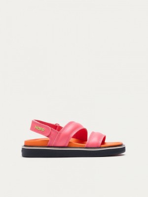 Women's Hoff Road Sandals Pink | OJJ4387AE