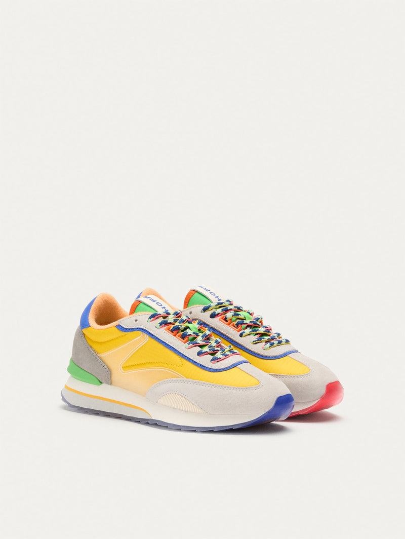 Women's Hoff Art Lion Sneakers Yellow Green | XRK3844PW