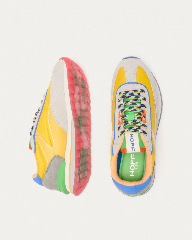 Women's Hoff Art Lion Sneakers Yellow Green | XRK3844PW