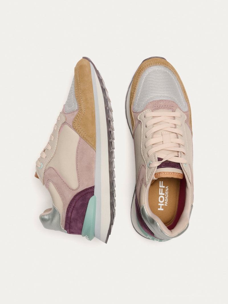 Women's Hoff City Pasadena Sneakers White Pink Brown | ZGL909JW