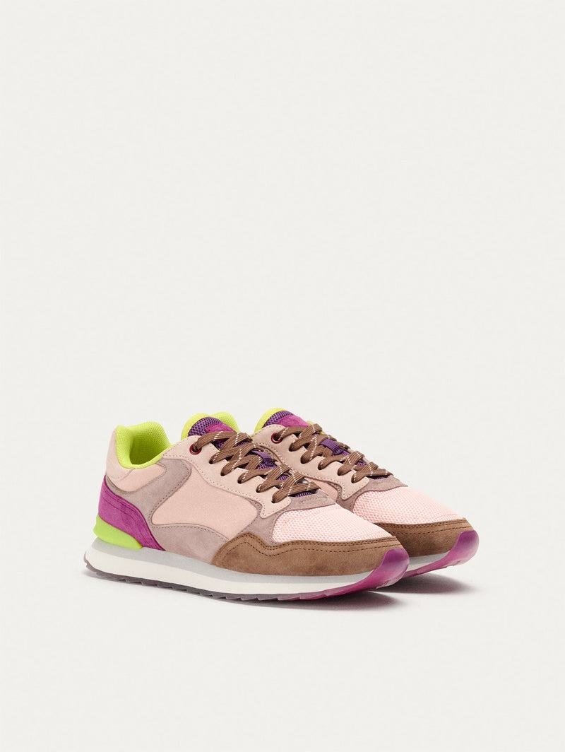 Women's Hoff City Valparaiso Sneakers Pink Dark Brown | PRJ2847YT