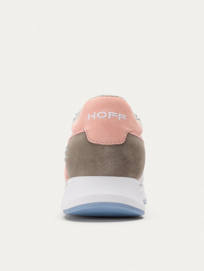 Women's Hoff District Pilsen Sneakers Pink Green Khaki | OTB7326MC