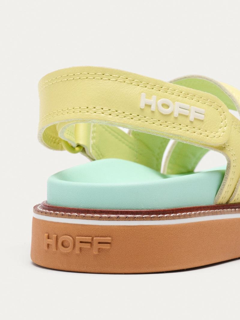 Women's Hoff Road Sandals Light Green | QJN4516MU