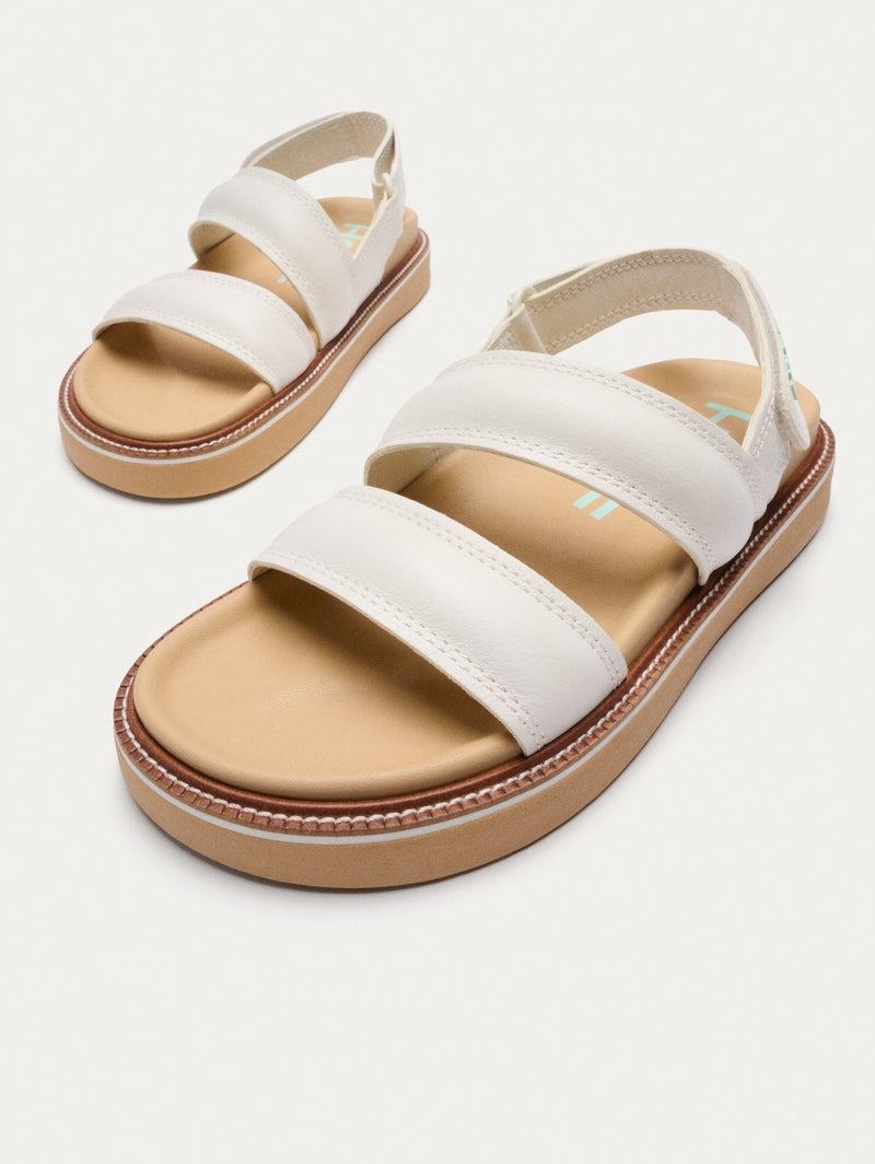 Women's Hoff Road Sandals White | ITP9020RB