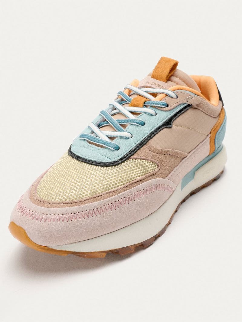 Women's Hoff Tribe Kumasi Sneakers Khaki Pink Blue | AIT3291DG